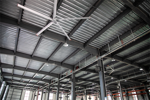 工业大风扇物流仓库通风降温解决方案