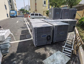 电子厂通风降温方案